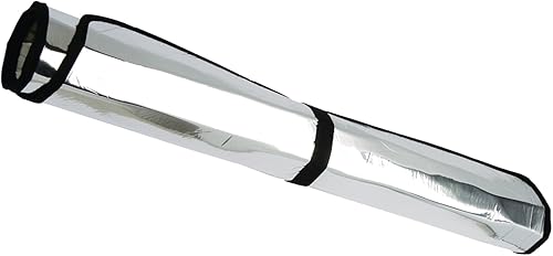 Miniatura 3 de Intro-Tech Automotive FD-906A - Parasol para parabrisas de ajuste personalizado para modelos Ford F-250350 Super Duty con sensor, color plateado