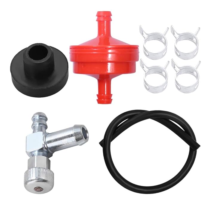 Buy U3store Tank Fuel Hose Filter Gas ShutOff Valve Grommet Bushing