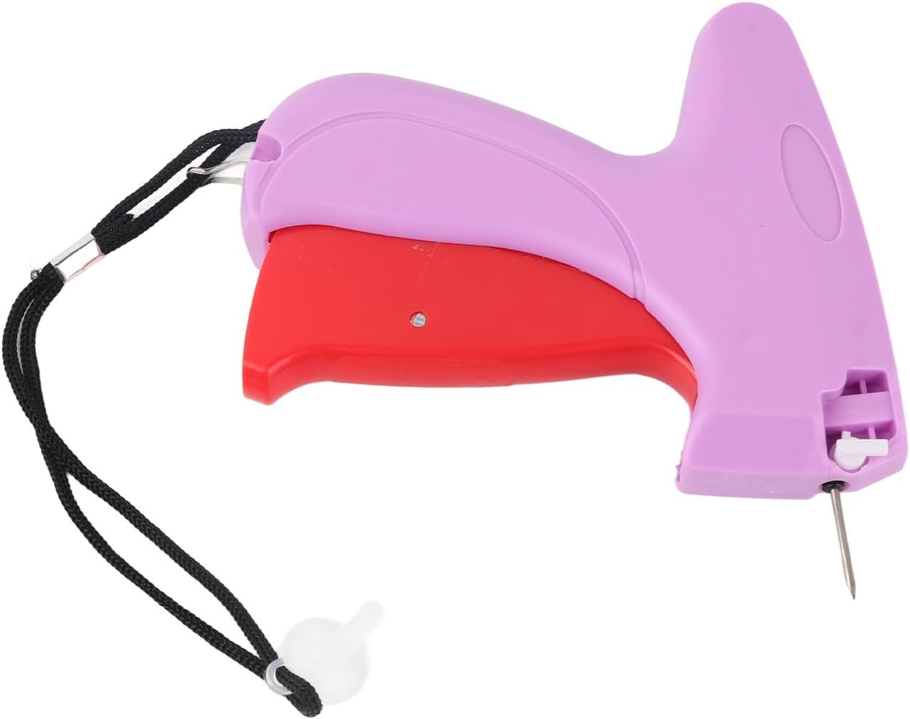 Quick Clothing Fixer, ABS and POM Mini Stitch Gun, Micro Tagging Tool for Hemming Tacking and Clothing Repair, Handheld Sewing Supply for Home and Travel (Pink)