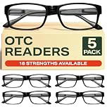 Gaoye 5 pack Reading Glasses Men/Women, Eyeglasses, Blue Light Readers for Men/Women, Computer Eye Glasses, Cheaters