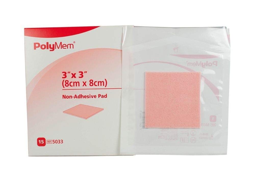 PolyMem FR5033 - 3 x 3 Non-Adhesive PolyMeric Membrane Dressing