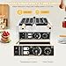 Commercial Bubble Waffle Maker, 1500W Electric Waffle Bites Ball Machine, Mini Nonstick Pancakes Muffins Baking Machine, Popular Snack Equipment For Bakeries, Restaurants