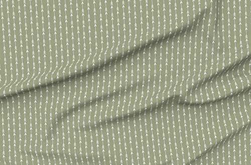 Spoonflower Fabric - Sage Green Boho Tribal Unisex...