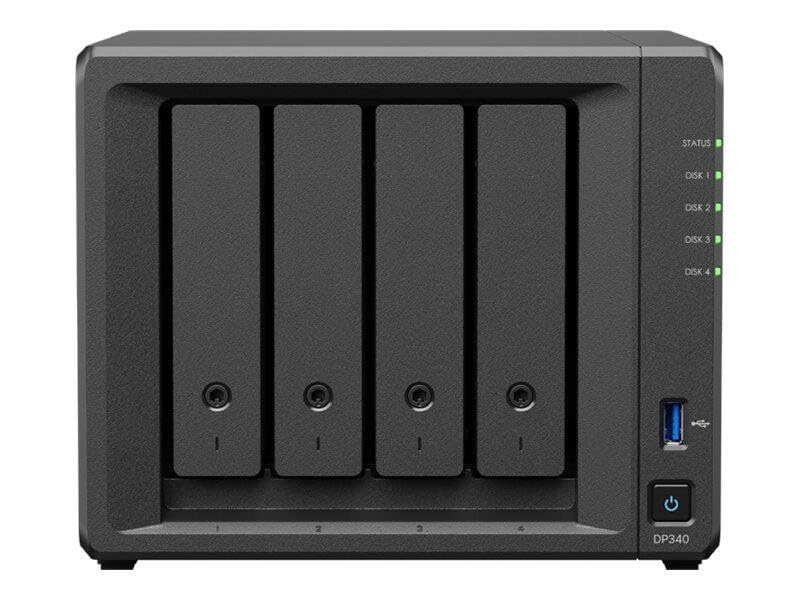 Synology DP340 ActiveProtect - Système de stockage 32,8 To avec SSD et HDD