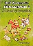  Flötenbüchlein. 16 fröhliche Lieder für 2 C-Blockflöten, Gitarre und Glockenspiel: Flötenbüchlein, Bd.3: 16 fröhliche Lieder zum Spielen und Singen ... und Grifftabellen für Blockflöte und Gitarre