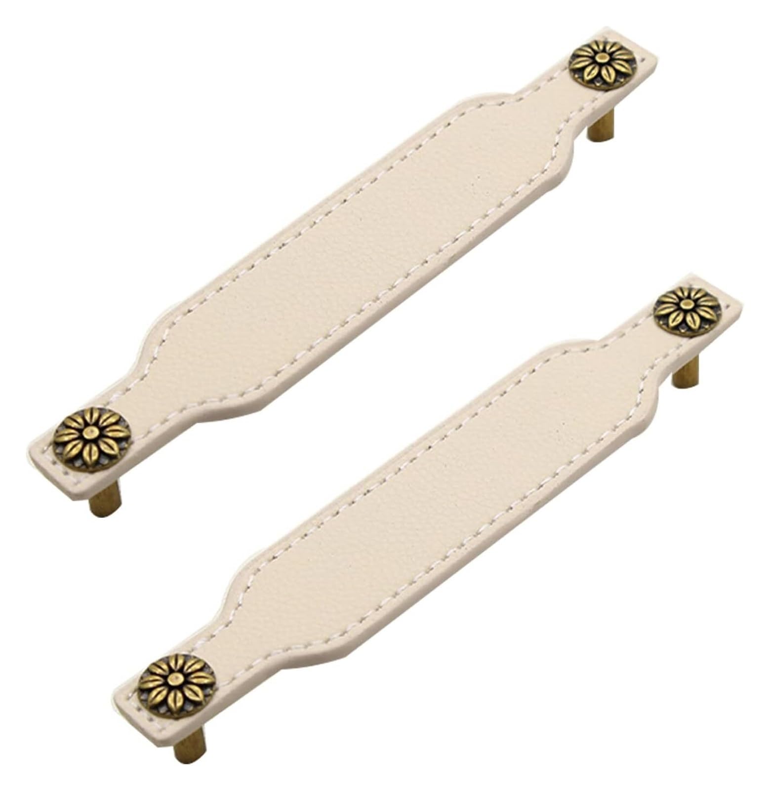 Skórzane uchwyty, skórzane do szuflad Uchwyt z pętelką Wielokolorowy pojedynczy otwór 128 mm(D,Hole distance 128mm)