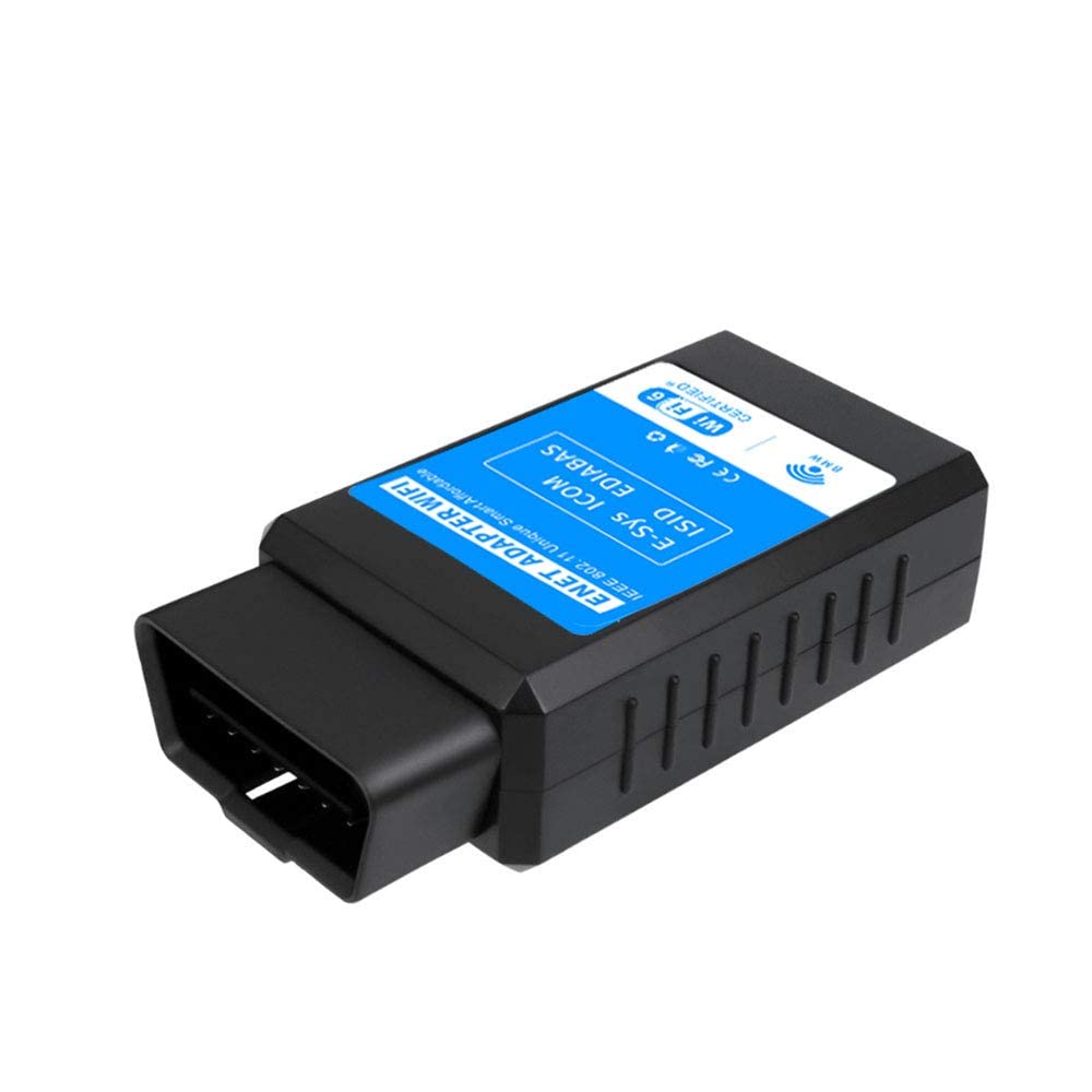 GLLC OBD2 WiFi diagnostic coding adapter for BMW F G/I, for iOS and Android, compatible with E-SYS, BimmerCode, Bootmod3, ISTA D, MHD, xHP