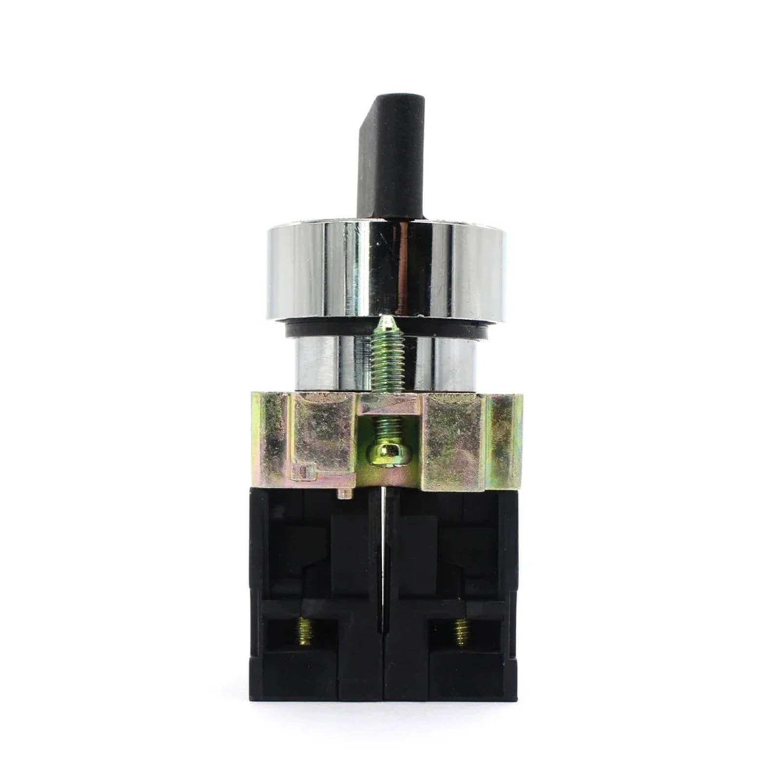 Interruptor pulsador de tres posiciones con selector y manija estándar eléctrico XB2-BD33