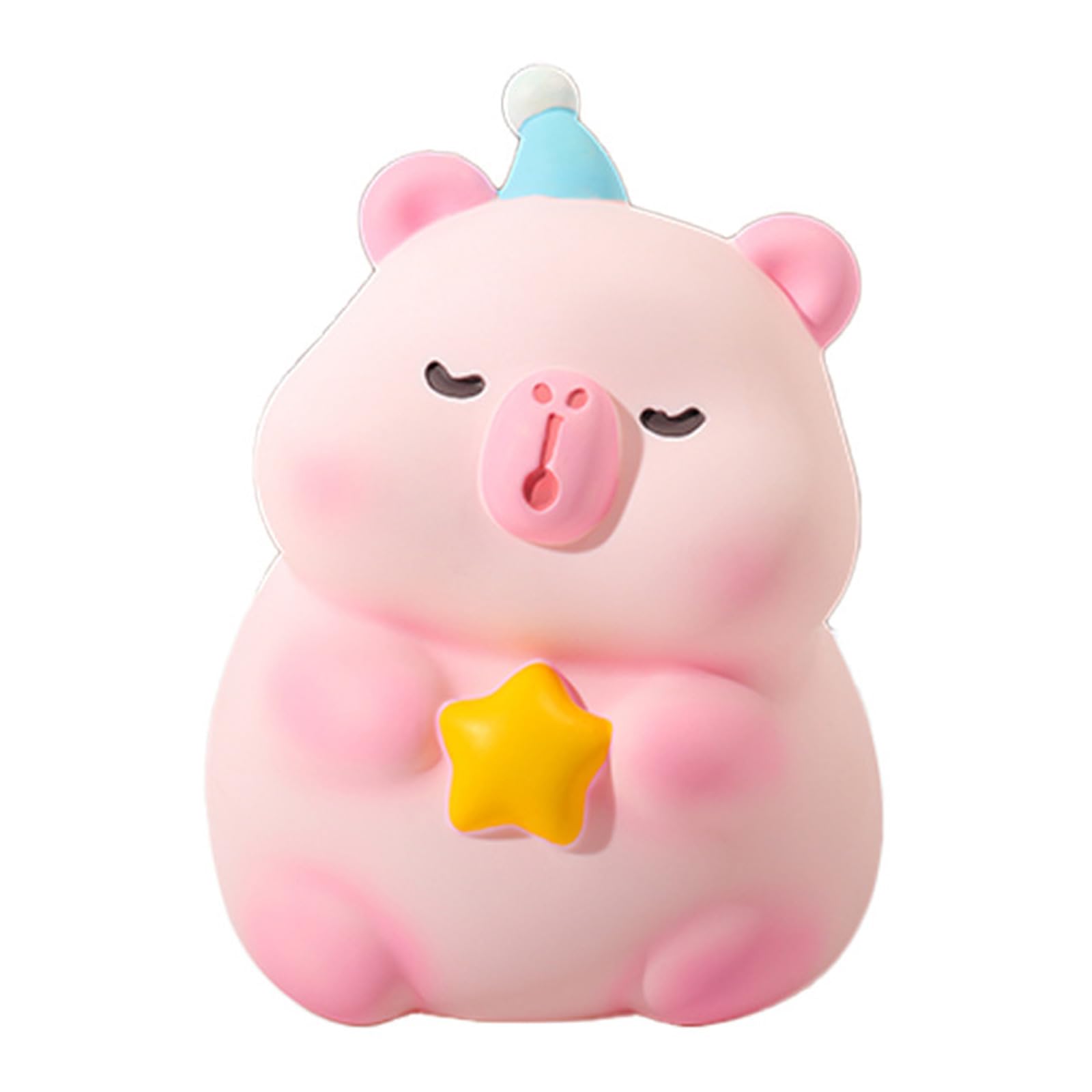 Buxuaaaa Unbreakable Resins Kapibara Animal Statue Money Coin Banks for Kids Saving Piggy Banks Birthdays and Holidays Coin for Kids