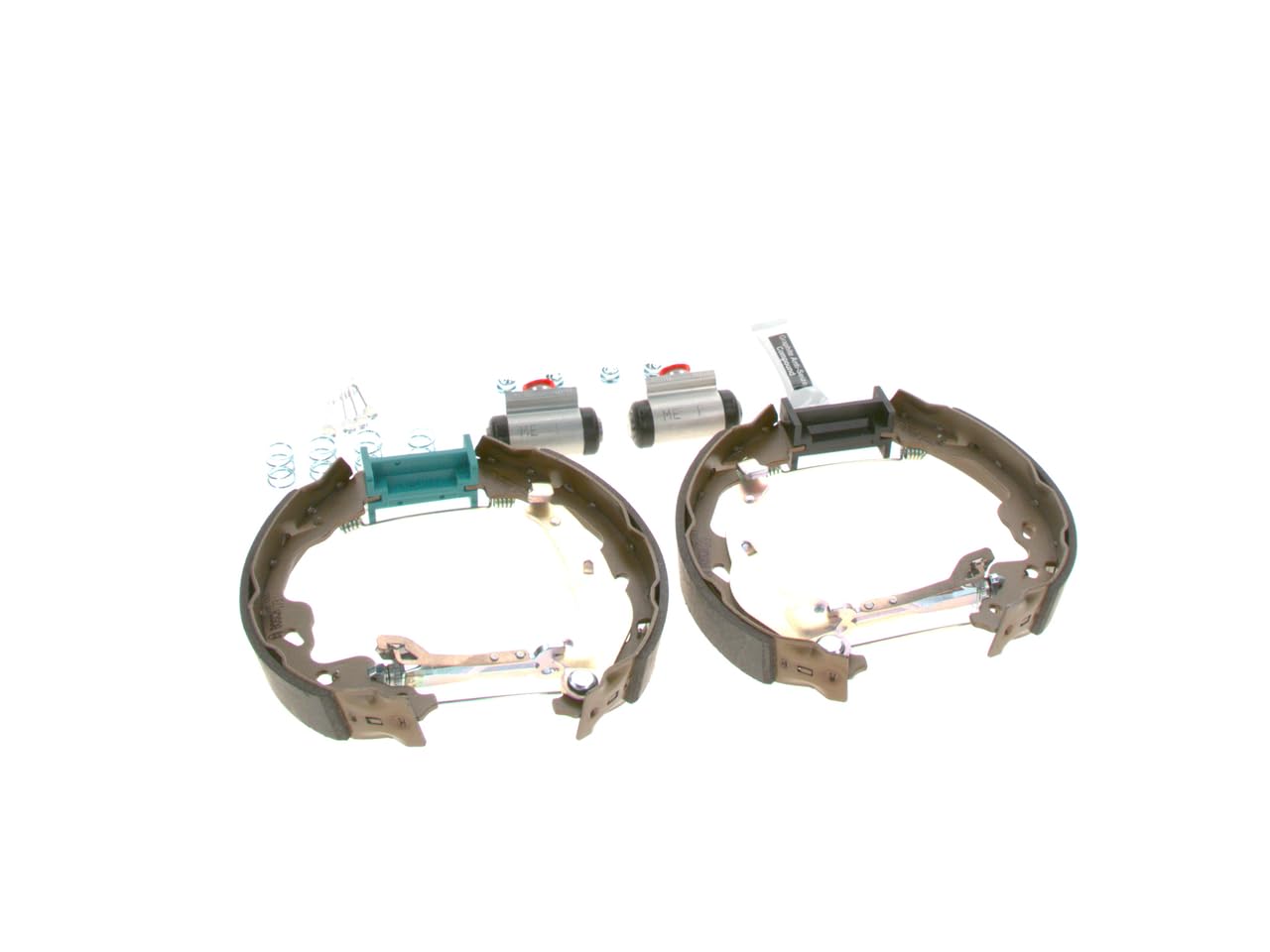 Bosch KS190 Kit Super Pro Kit de freno trasero de tambor 1 juego completo premontado | Compatible con: CITROËN C1, Peugeot 107, Toyota AYGO