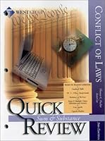Quick Review: Conflict of Laws (Sum and Substance: Quick Review Outline Series) 0314259473 Book Cover