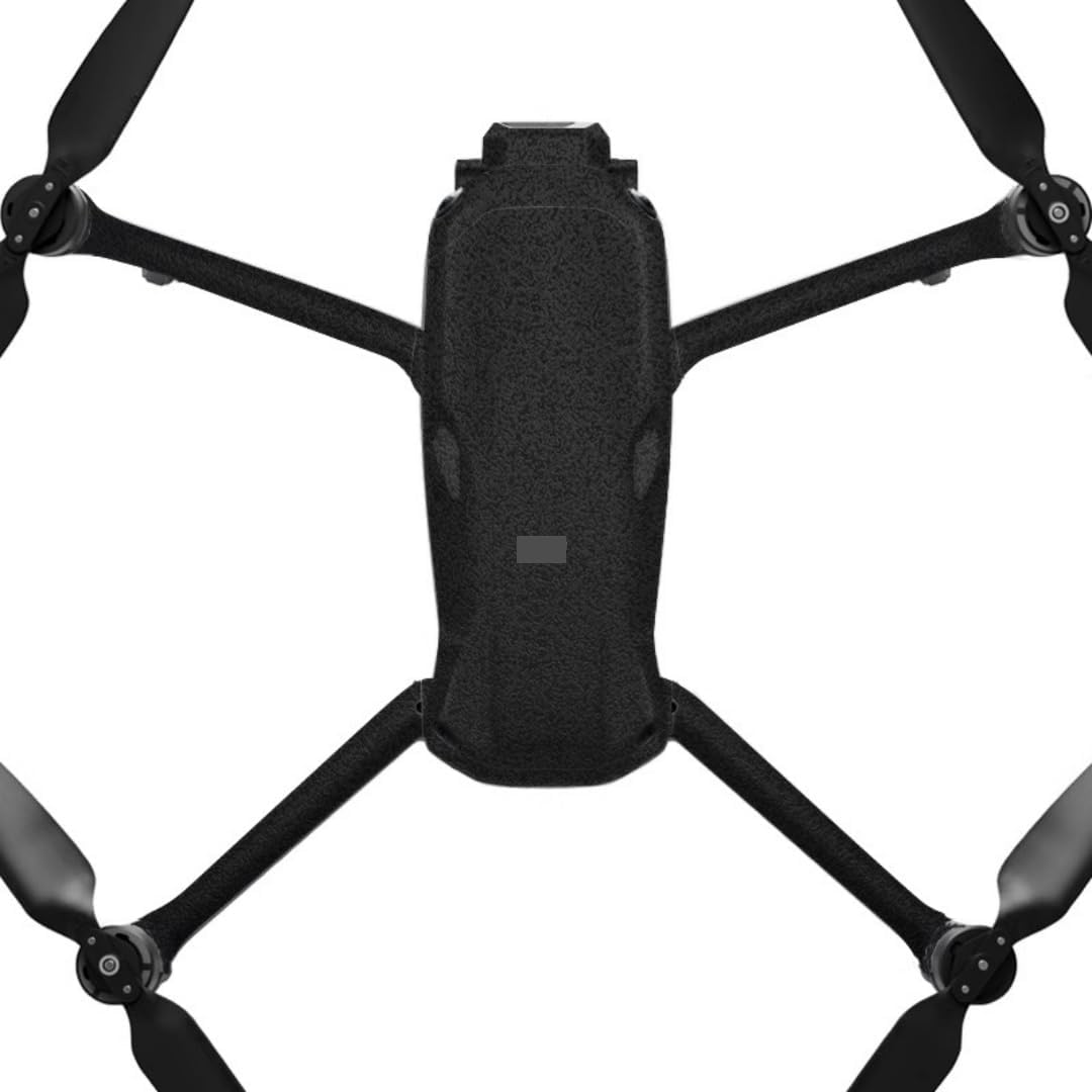 AIR3S Anti-Scratch Camera Vinyl Wrap Film Decal Skin for DJI Air 3S Body Accessories Protective Sticker Protector Coat (Frosted Black)