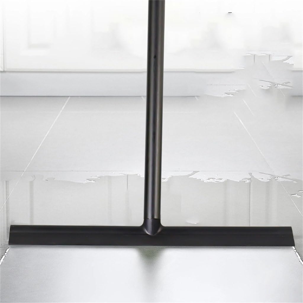 Manual Single Sided Wipe Window Bathroom Floor Cleaning Water Damage Long Wiper Extension
