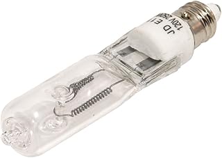 Bulbrite Halogen T4 Q250CL/MC 120-Volt Halogen JD Type Mini-Candelabra E11 Bulb,250-Watt,Clear