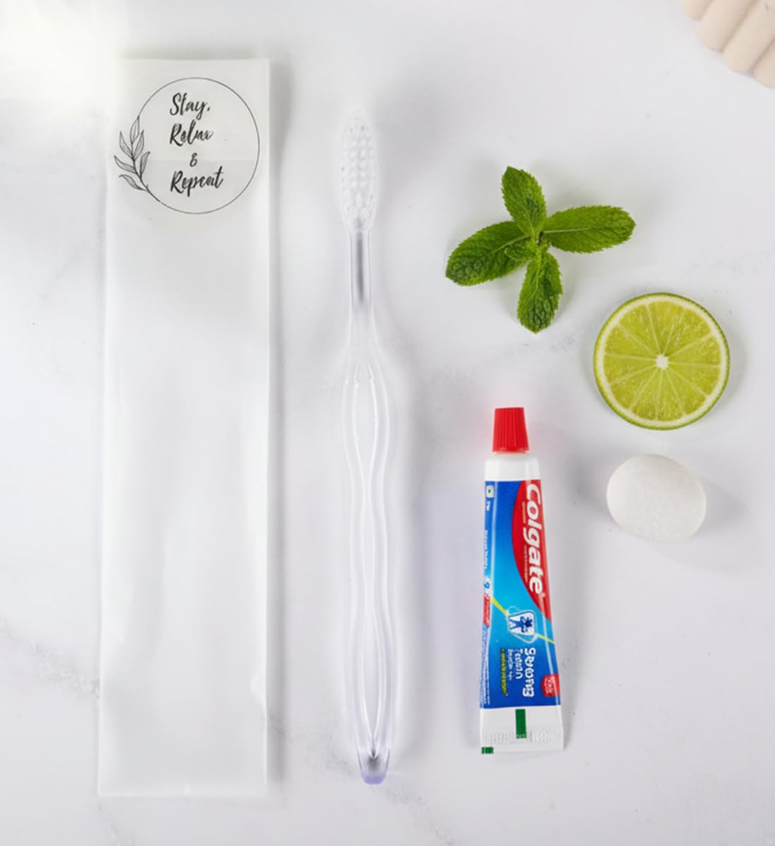 Toothbrushes with Toothpaste (10g) | Disposable Travel Kit | Dental Kit In Bulk | Individually Wrapped | Hotels | Vacation Rentals | Homeless, Nursing (25 Kits)