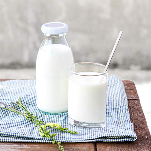 Colher redonda de mistura de café com 5 unidades em estilo japonês simples de cabo longo