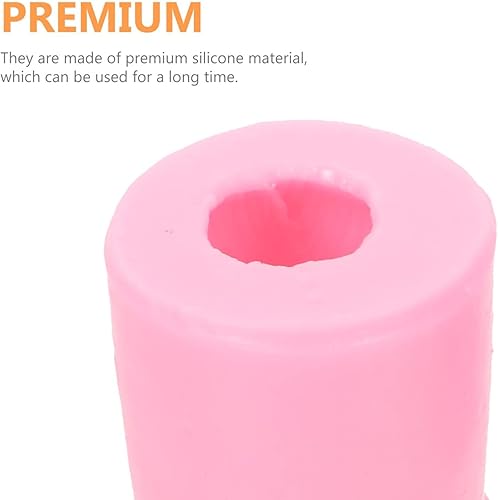 Miniatura 9 de BESTonZON 2 moldes de silicona de tulipanes 3D para decoración de pasteles, pasta de goma de mascar de chocolate, caramelo y arcilla, moldes de