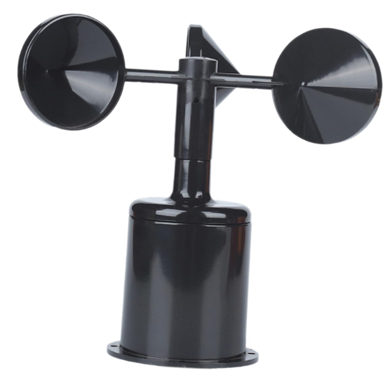 Kisangel Anemometer Housing Exterior Aluminum Part Wind Measure Device Shell Wind Anemometer Shell Wind Vane Outdoor Wind Indicator Shell Supply Outdoors Wind Indicators Shells Black Abs-picture-16
