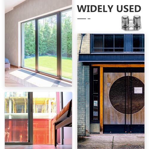 iplusmile Guia De Piso De Porta Resistente 6 Peças Guia Inferior De Piso Hardware De Porta De Celeir