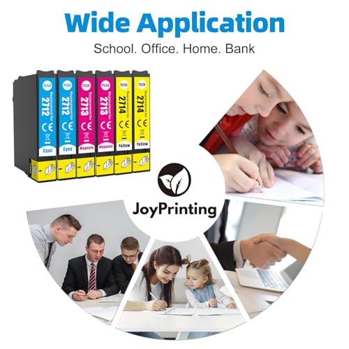 JoyPrinting 27XL Ink Cartridges compatible for Epson 27XL Multipack for Espon Workforce WF-7720 WF-7610 WF-7710 WF-7620 WF-7715 WF-7110 WF-7210 WF-3640 WF-3620 (2C/2M/2Y 6PK) - Image 7