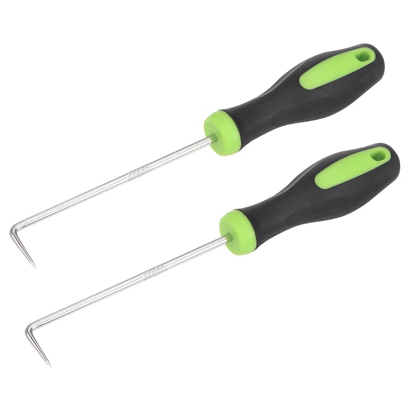 Kit de Ganchos Extratores de 90° uxcell para Retentores, O-rings e Juntas, 2 Peças