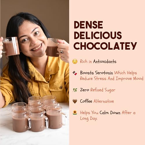 Image of Tiggle Premium Iced and Hot Chocolate Mix - All in One Bundle | As seen on Shark Tank India | Includes 2 Sachets of all 7 Variants | 4 Hot Chocolates & 3 Iced Chocolates | 14 Sachets | 14 Cups | 300 Grams