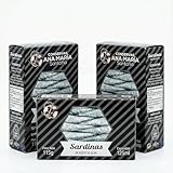 CONTENU NET: Chaque boîte contient un poids net de 115g, un poids égoutté de 81g de sardines et une capacité de 125ml, offrant une portion généreuse de poisson de qualité
