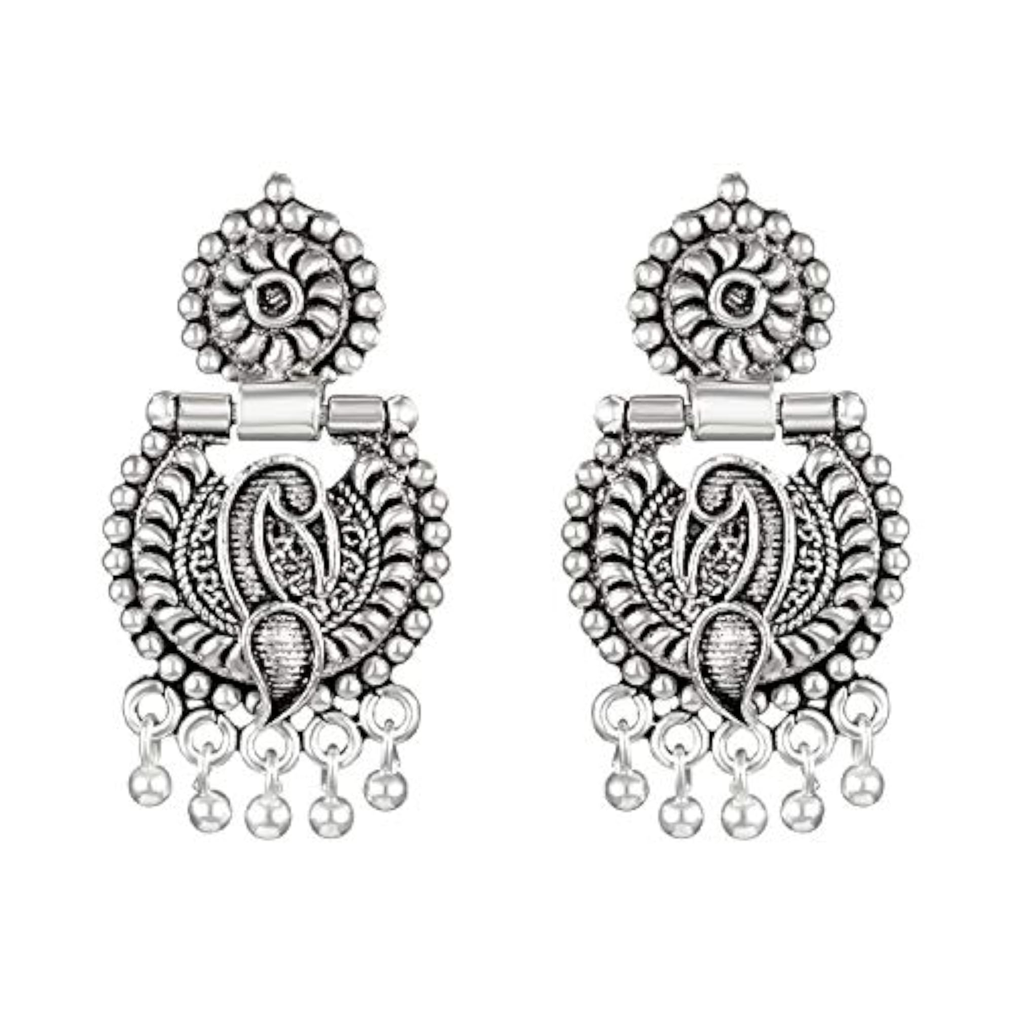 Oxidised Traditional Necklace Set