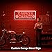Custom Garage Neon Sign for Wall Decor, Personalized Name LED Arcylic Light for Garage Workshop Tool Room Man Cave Repair Shop Buisness, Dimmable LED Light for Dad Grandpa Men Father's Day Gift