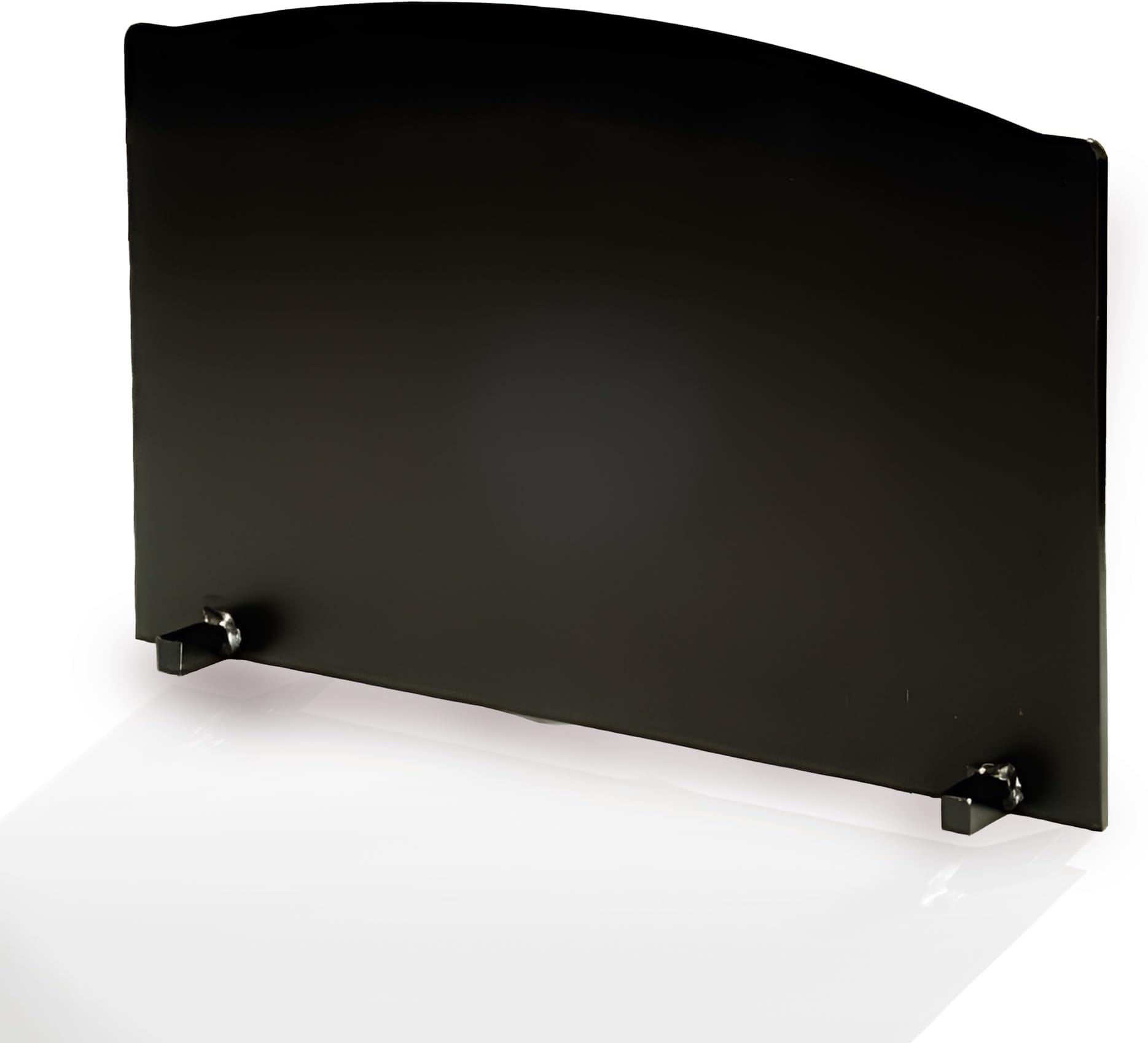 Grate Wall of Fire Model RF-5 Reflective Fireback – 21" Wide x 15.5" Tall, 1/2" Thick Steel – Boosts Fireplace Heat, One-Piece Design, Made in The USA – Compatible with Any Fireplace Grate