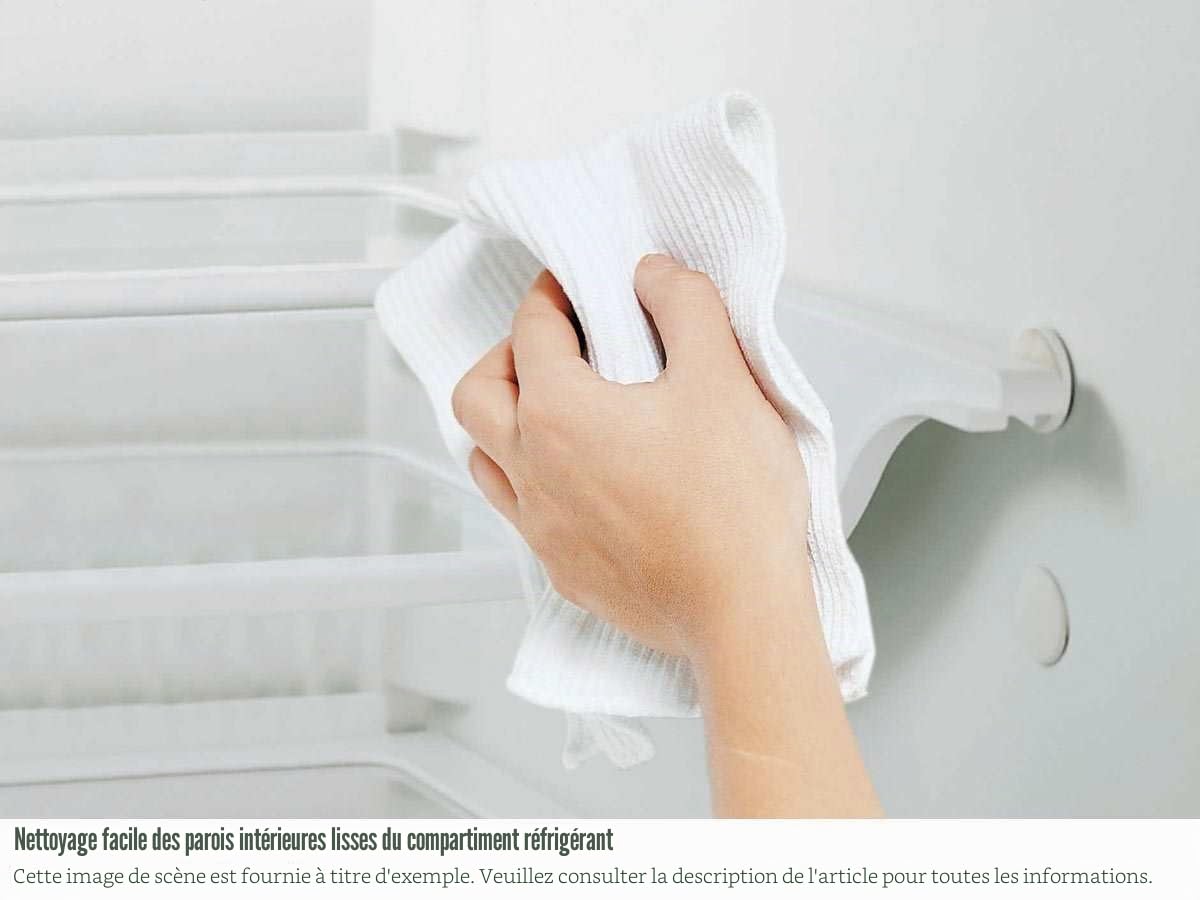 Gorenje RK61620C Réfrigérateur-congélateur Efficacité énergétique A++ Partie réfrigérateur :232 L Partie congélateur :53 L Éclairage intérieur 4 rayonnages en verre beige