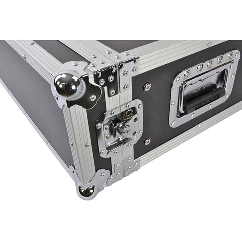 19" 4U Rack Case 350mm Deep with Removable Lids, Strong Ply Construction