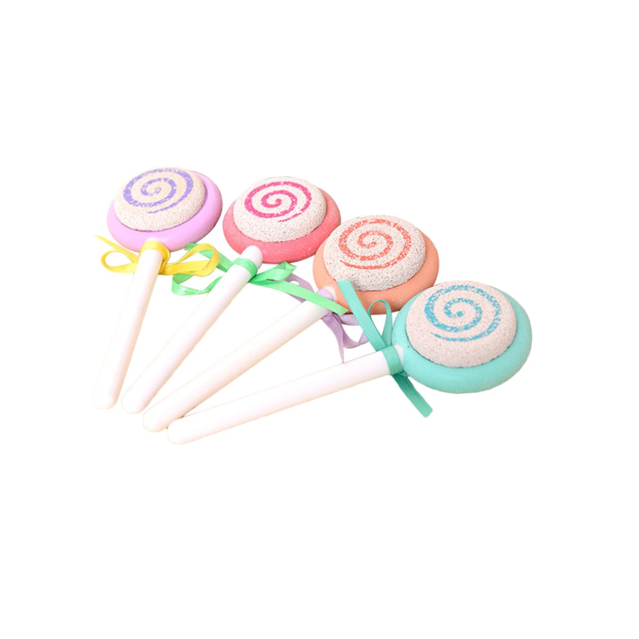 WOFASHPURET Foot Stone Pumice and Brush Scrubber Set Remover for Feet and Hands Dead Skin Exfoliating Tool