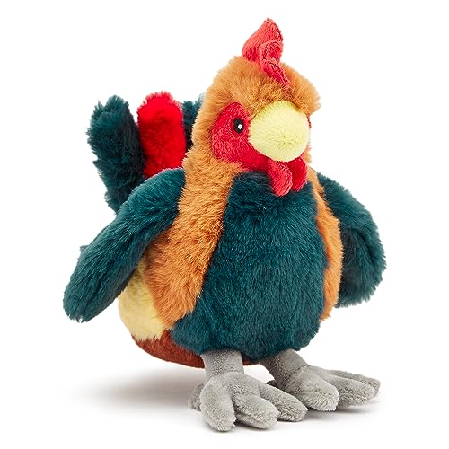 Zappi Co Cockerel Plush Toy (24 cm Length) - 100% Recycled, Eco-Friendly, Newborn Gift, Realistic Lifelike - Image 4