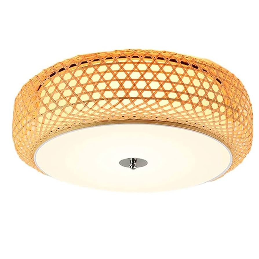 Amazon.com: ZXXHNNAIH Japanese Style E27 Hand Woven Hollow