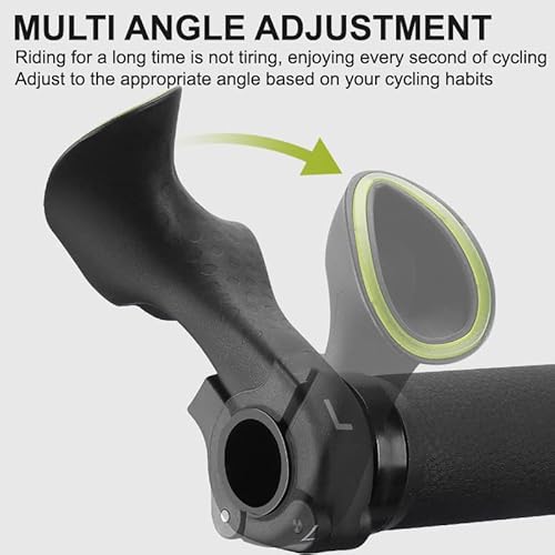 Ergonomic Design Bike Handles, 2023 New Mountain Bike Bicycle Handlebar Grips, Soft Bicycle Handlebar Grips With Non-Slip Rubber For, Universal For Most Bicycles (1 Pcs) #TOP2