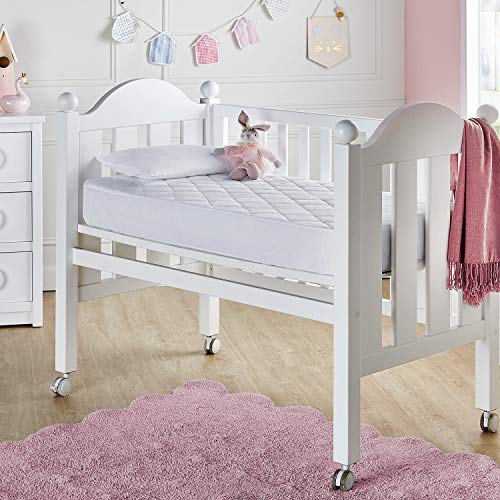 Miniatura 3 de Pikolin Baby - Protector de Colchón Bebé Impermeable Acolchado Tejido Absorbente, Tratamiento Hipoalergénico, Transpirable y Silencioso, Oeko-Tex, Ajustable para Cuna 60x120 cm - Cubrecolchón
