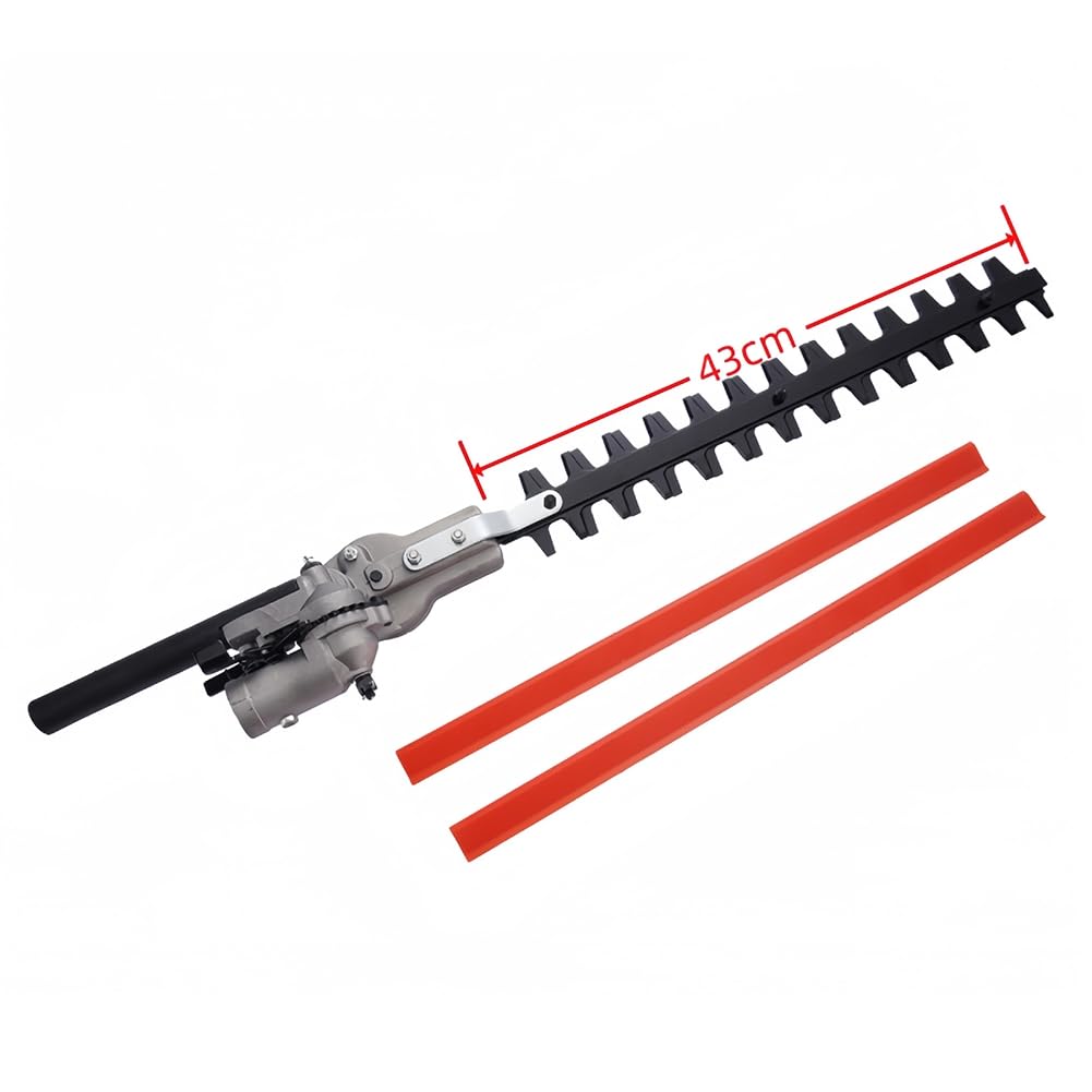 Accesorio de Cabezal de Cortadora de Setos de 26 mm con Cuchilla de Doble Filo para Desbrozadoras.