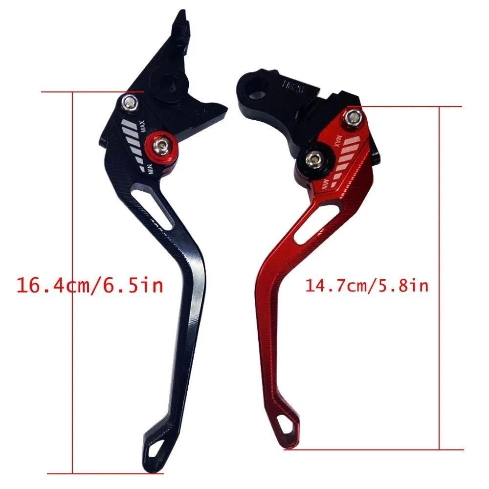 Embrayage moto Pour Triumph Pour Daytona T595 1997 1998 1999 2000 2001 Leviers D'embrayage De Frein De Moto Réglables CNC Levier d'embrayage frein(Orange 147mm)