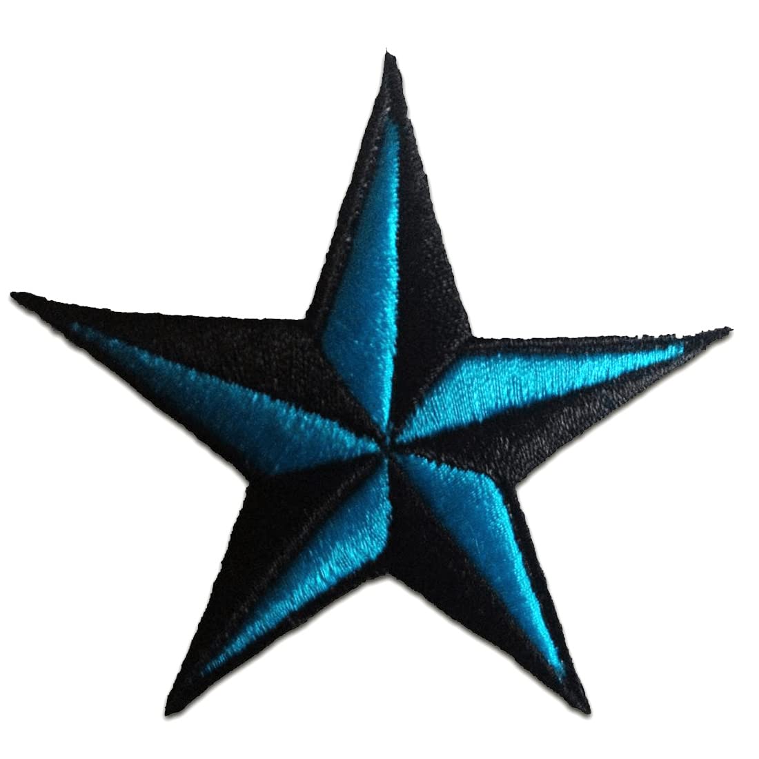 Toppa Ricamata Teschio Luna Crescente – 7,5x7,5 Cm, Applicabile Con Ferro Da Stiro O Cucitura, Per Jeans, Borse, Cappelli