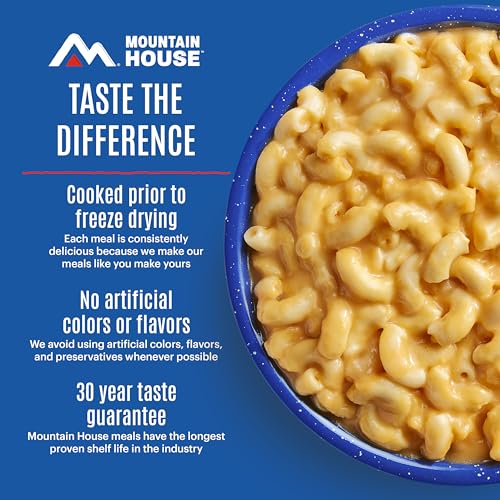 Image of Mountain House Freeze-Dried Dinner Entree | Backpacking Meals for Camping and Hiking, 4 Servings, 30-Year Shelf-Life, 2-Pack