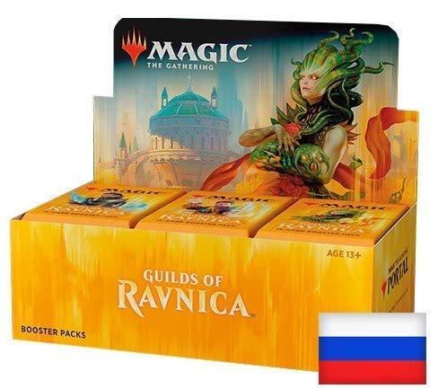 Magic The Gathering MTG Guilds of Ravnica Booster Display (36) Russian:  Amazon.de: Toys
