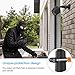HOLACA Security Outdoor Mount for Arlo pro Arlo pro 2 with Anti-Theft Chain,Silicone Protective Case-Extra Protection for Your Arlo Wireless Home Security Camera (2 Pack, Black)