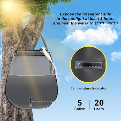 Portable Camping Shower Kit with Bag