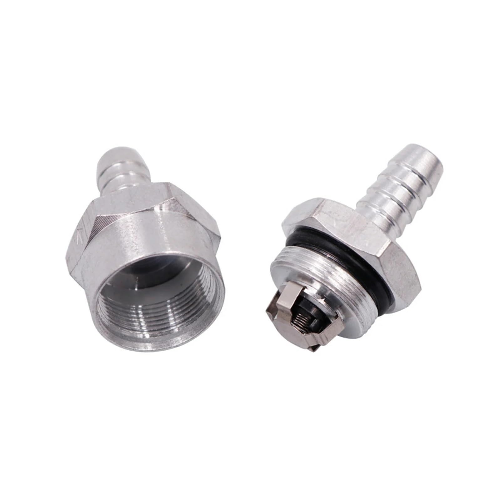 Clapet anti-retour 6mm en alliage d'aluminium pour tuyau de carburant et eau
