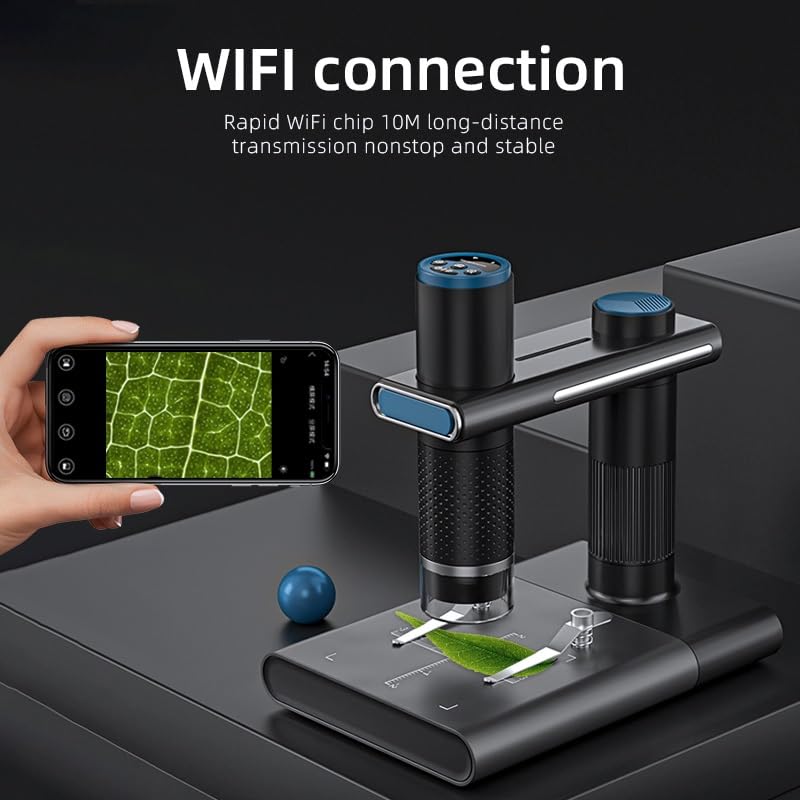 Microscope numérique USB 50-1000x pour éviter la fatigue visuelle sur téléphone