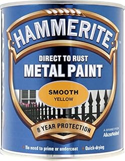 Hammerite Metal Paint Smooth 750ml Yellow