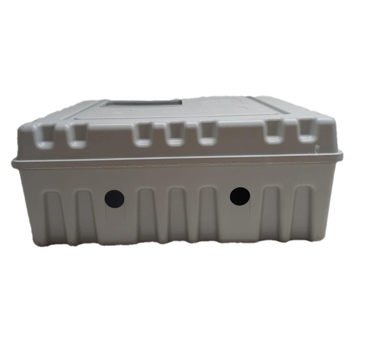 Heavy-Duty PVC Meter Box (304 x 280 x 127mm) | Weatherproof, Shockproof, Splashproof | For Single Phase & Solar Installations (Single Window) — Amazon image 4