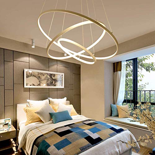 Plafonnier LED moderne 80cm LiChA blanc froid avec télécommande