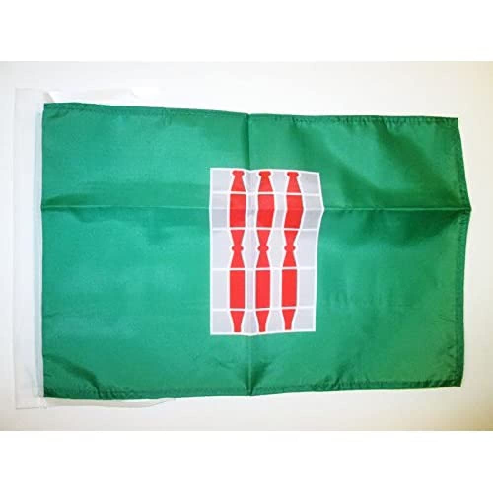 AZ FLAG Bandiera Umbria 45x30cm Bandierina Umbra Regione Italia 30x45cm Cordicelle